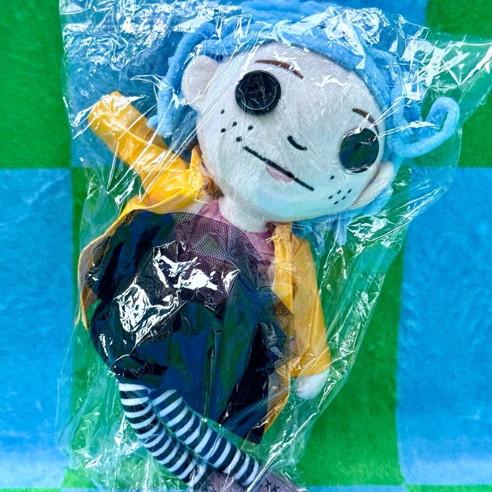 LAIKA Coraline Other Coraline Plush SEALED With Adjustable Clip Removable Jacket